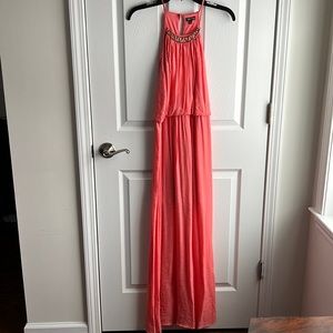 Lilly rose coral dress